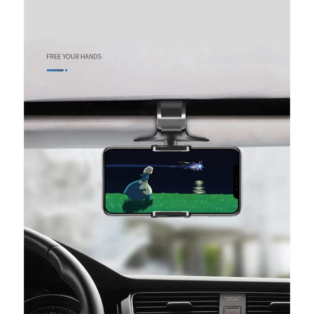 3 in 1 Car GPS Smartphone Holder: Dashboard / Visor Clamp   AC Grid Clip for LG G Flex, F340L - Black