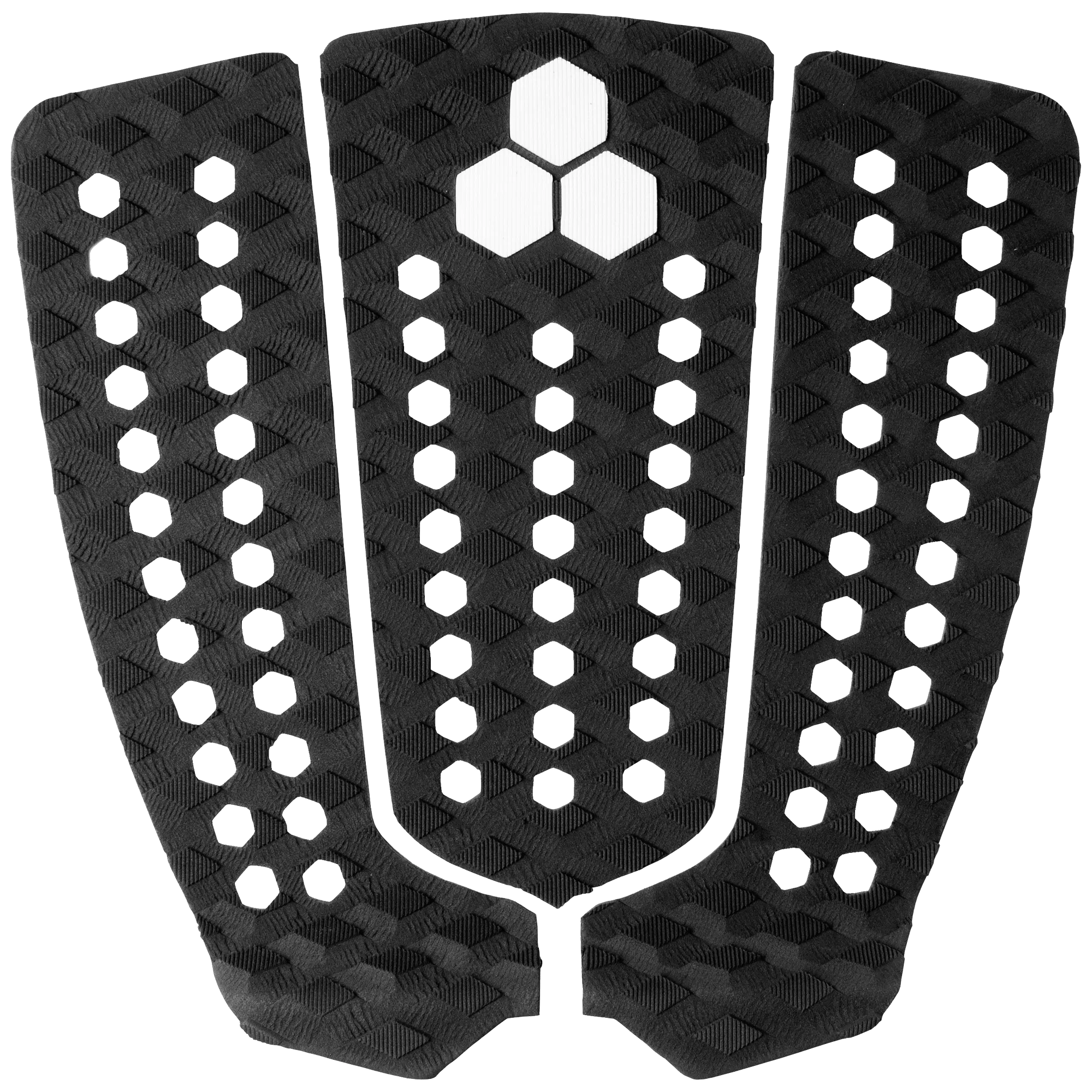3 Piece Mixed Groove Flat Traction Pad