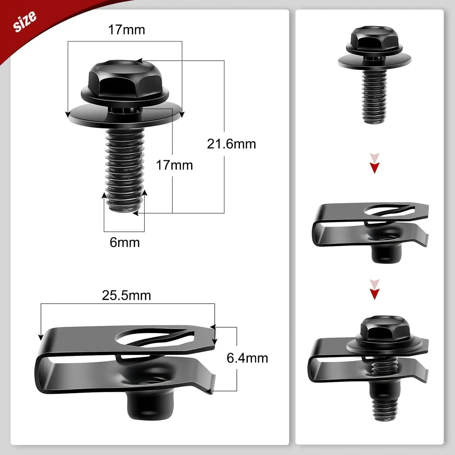 70 Pcs Engine Under Cover Splash Shield Guard Body Bolts Bumper Fender Liner Push Retainer Clips for Infiniti G35 G37 FX35 FX45 EX35 Nissan 370Z 350Z