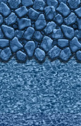 Beaded Liner Boulder Swirl for 52" high round pools