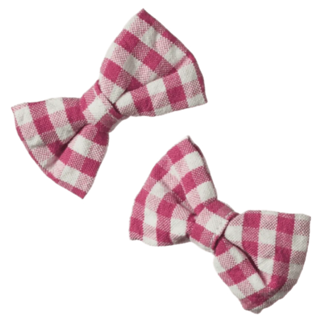 Bow Hair Clips - Jam Check