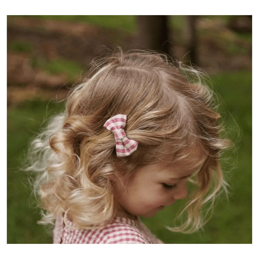 Bow Hair Clips - Jam Check