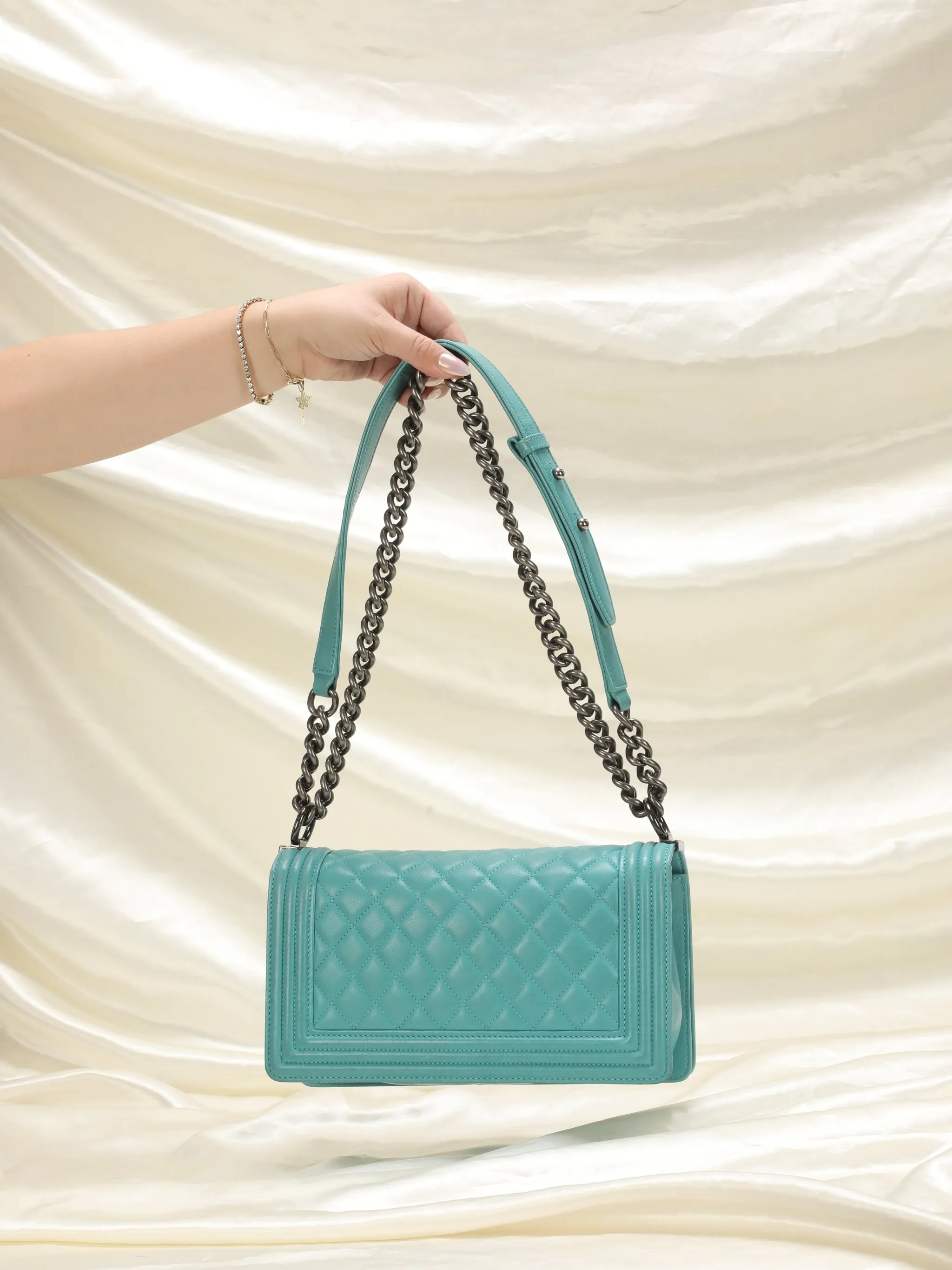 Chanel Lambskin Small Boy Bag
