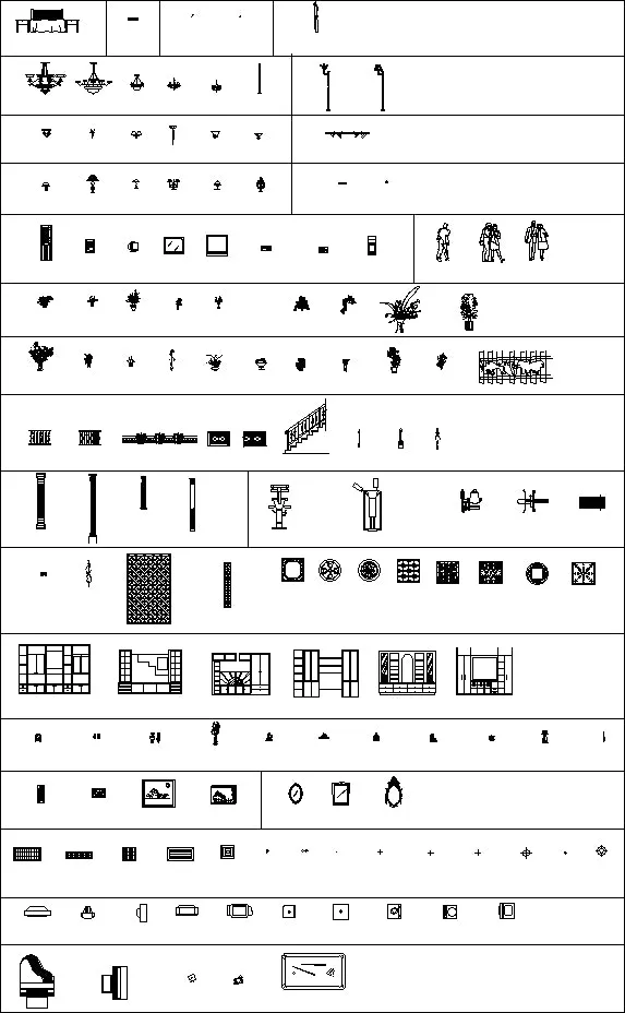 ★【Interior Design Autocad Elevation Collections V.1】All kinds of CAD Elevation Bundle