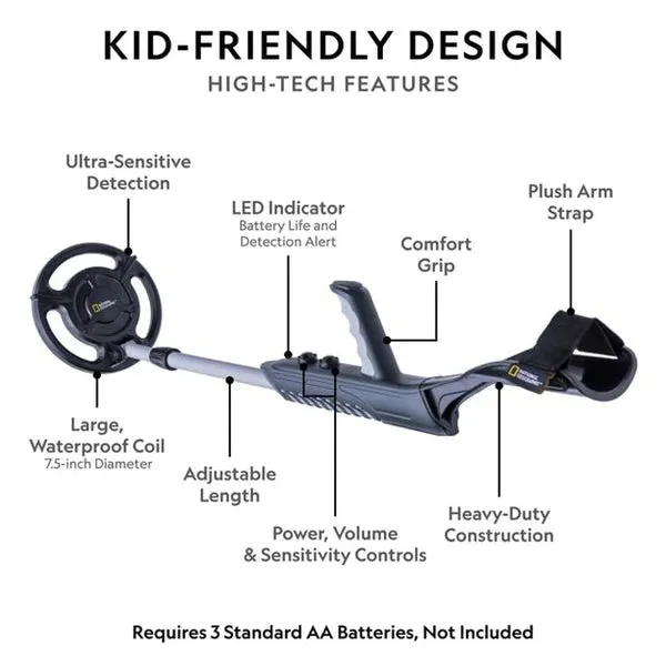 National Geographic Metal Detector Starter Kit