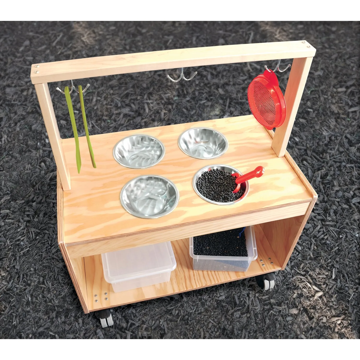 Outdoor Mobile Mud Play Kitchen