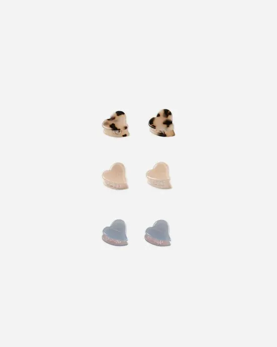 Rylee   Cru Mini Heart Clips