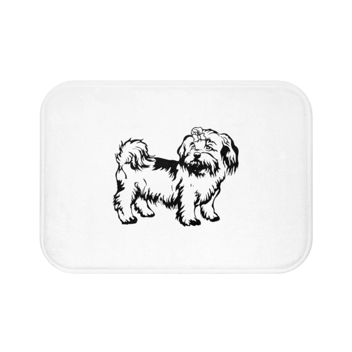 Shih Tzu Bath Mat